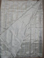 Blouse of golden white tissue silk saree