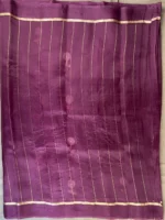 Blouse of maroon pure organza saree