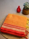 Yellow Premium Cotton Ilkal Saree
