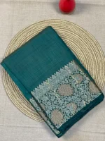 Green Mango silk saree