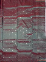 Blouse of red semi Paithani